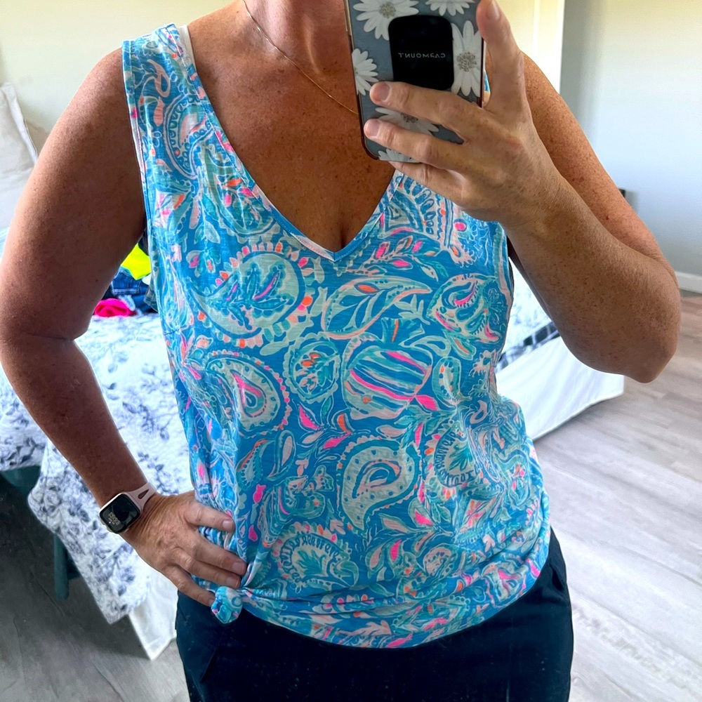 Lilly Pulitzer women’s xl tank